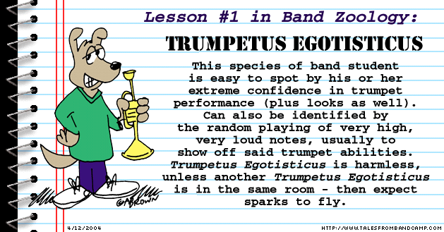 Trumpetus Egotisticus (Band Zoology)