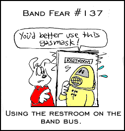 Using the Bus Restroom