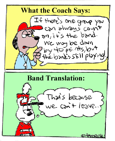 The Band Can’t Leave