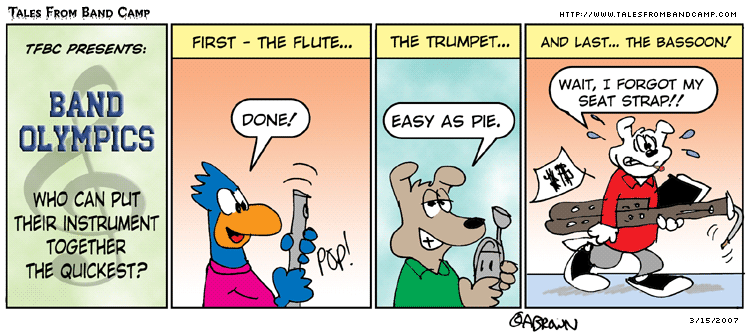 Band Olympics:  Who Is the Quickest?