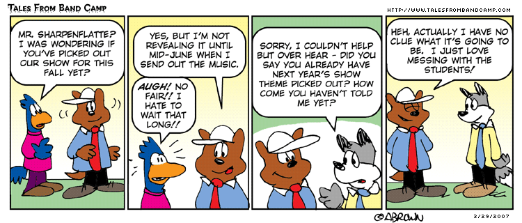 What's Next Year's Show?