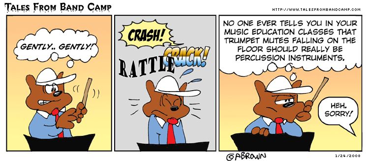 Trumpets as Percussion