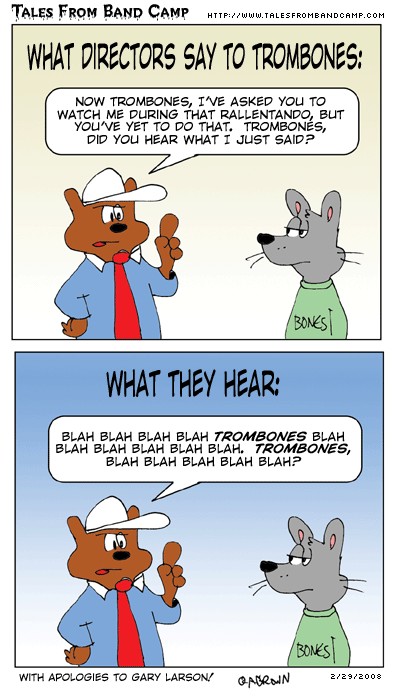 What Trombones Hear