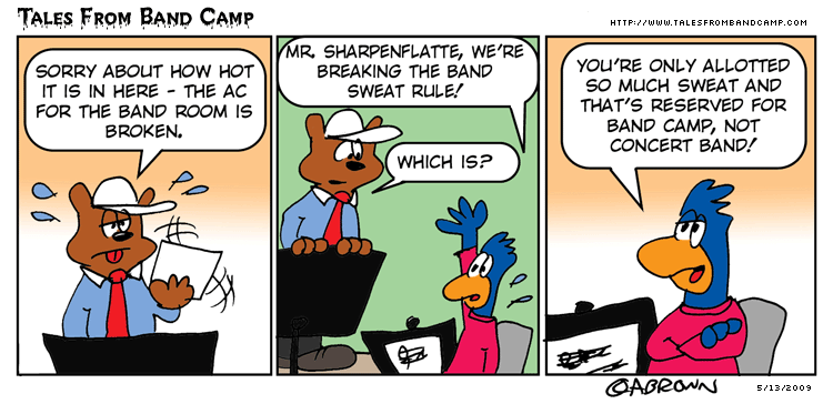 Band Sweat Rule
